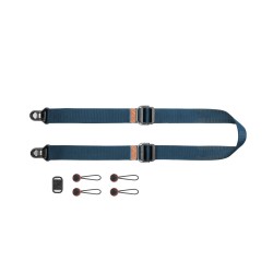 Pasek na szyję lub ramię SLIDE LITE MIDNIGHT v3 niebieski do lekkich aparatów