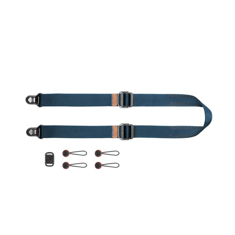 Pasek na szyję lub ramię SLIDE LITE MIDNIGHT v3 niebieski do lekkich aparatów