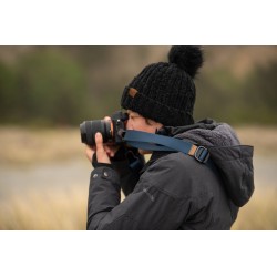 Pasek na szyję lub ramię SLIDE LITE MIDNIGHT v3 niebieski do lekkich aparatów