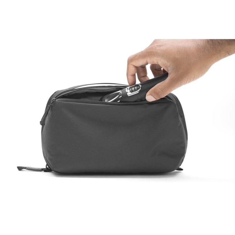 Kosmetyczka Travel Line Peak Design Wash Pouch Black - czarny