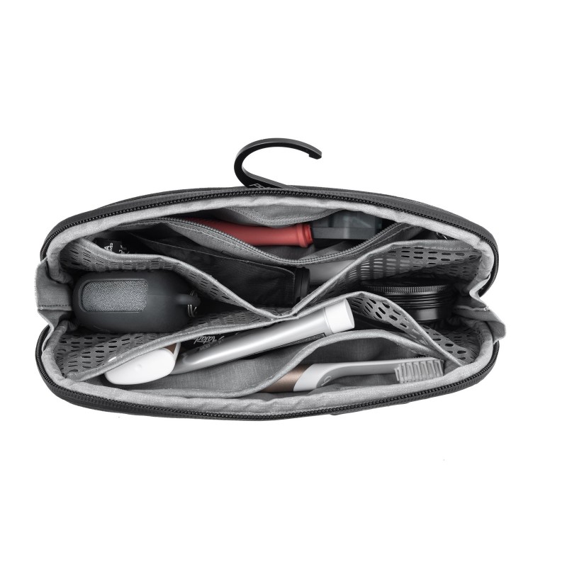 Kosmetyczka Travel Line Peak Design Wash Pouch Small Black - mała, czarna