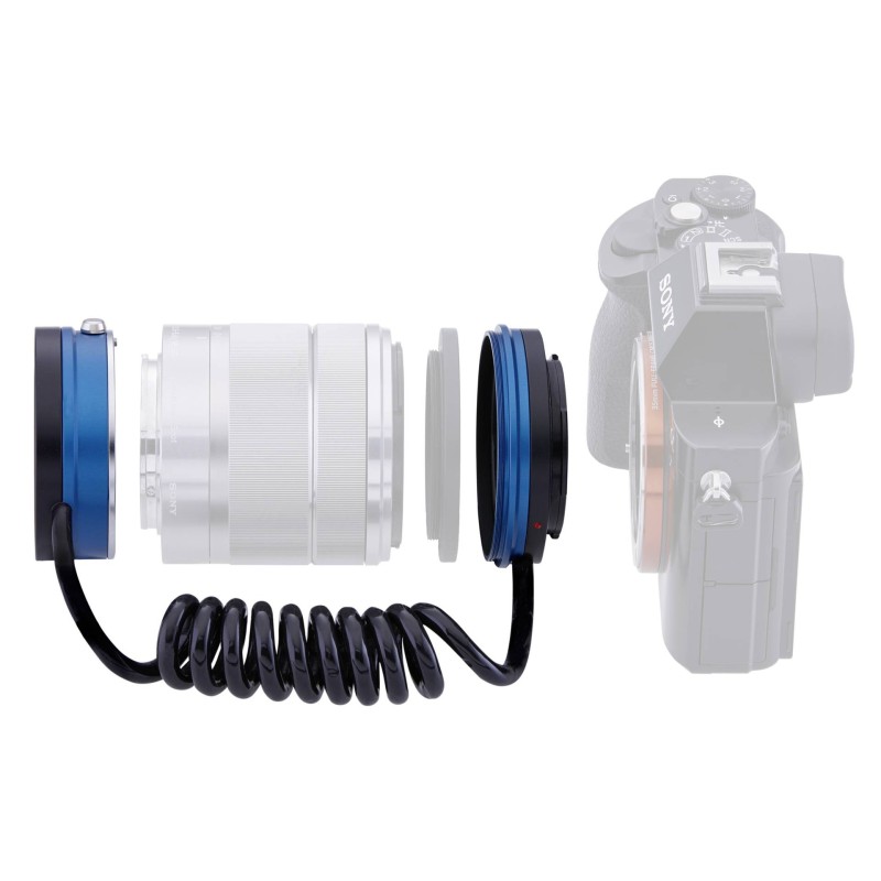 Novoflex autom. pierscien odwrotnego mocowan. Sony E-Mount