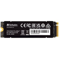 Verbatim Vi7000G M.2 SSD     4TB PCIe NVMe                  49369
