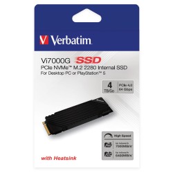 Verbatim Vi7000G M.2 SSD     4TB PCIe NVMe                  49369