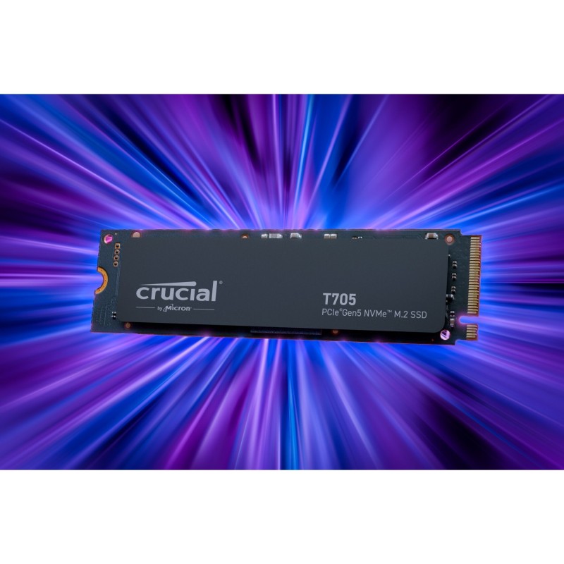 Crucial T705                 4TB PCIe Gen5 NVMe M.2 SSD