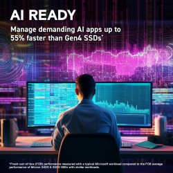 Crucial T705                 4TB PCIe Gen5 NVMe M.2 SSD