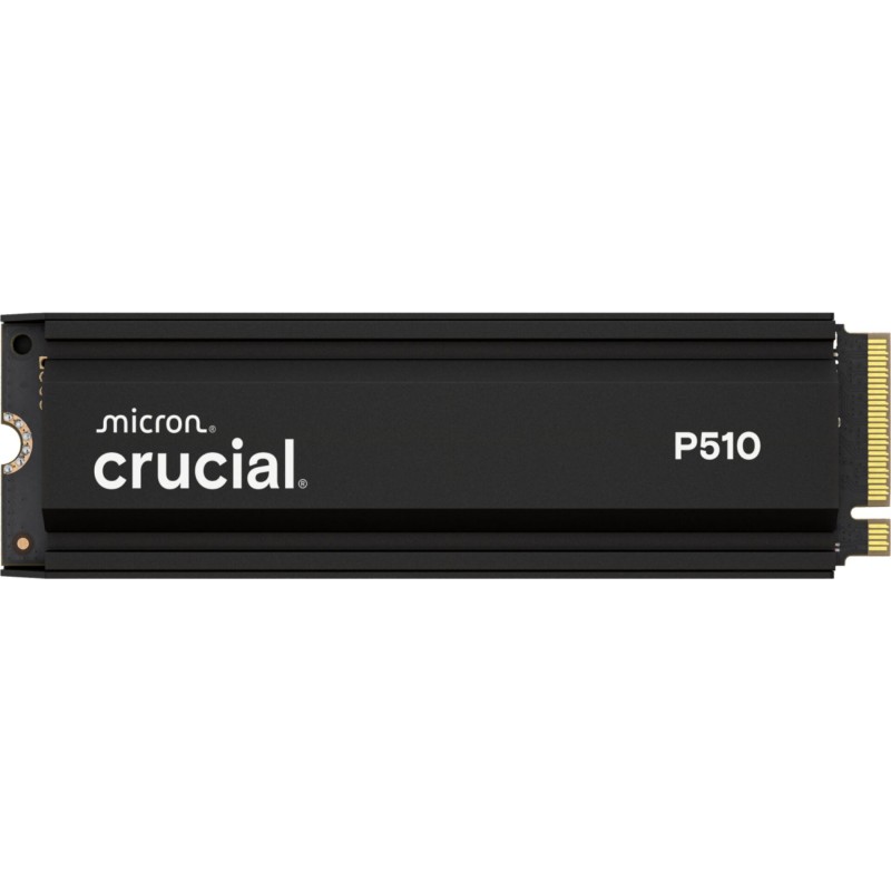 Crucial P510 Gen5 2280       1TB NVMe PCIe M.2 SSD z Heatsink