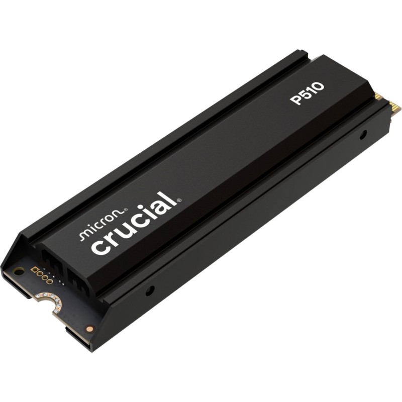 Crucial P510 Gen5 2280       1TB NVMe PCIe M.2 SSD z Heatsink