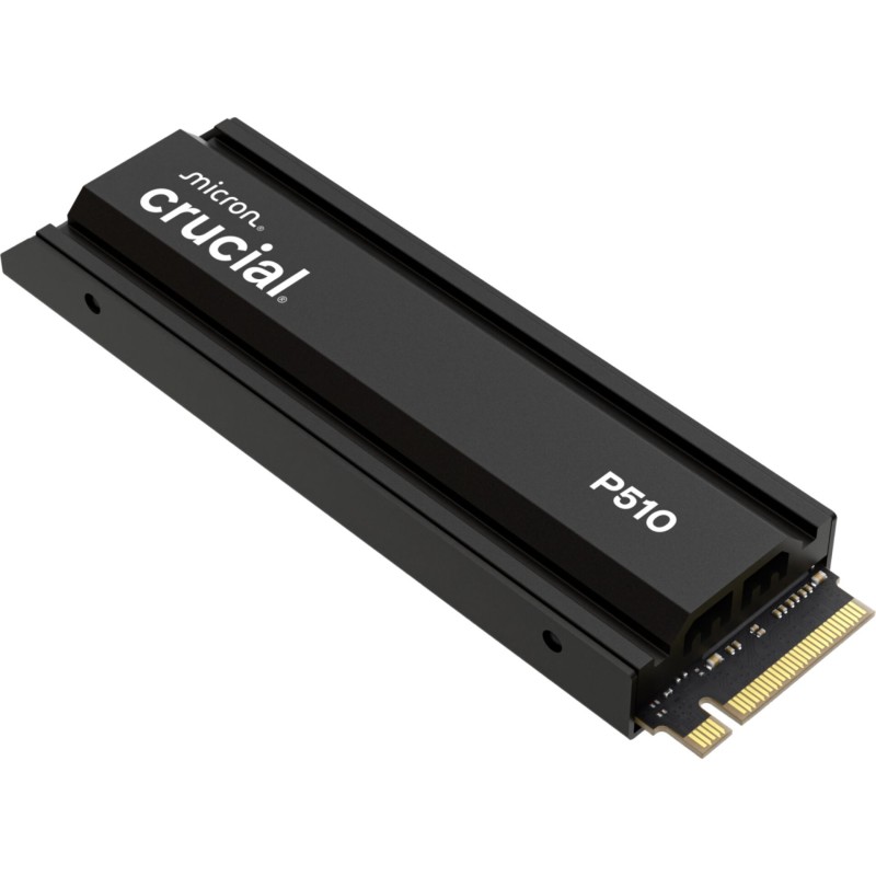 Crucial P510 Gen5 2280       2TB NVMe PCIe M.2 SSD z Heatsink