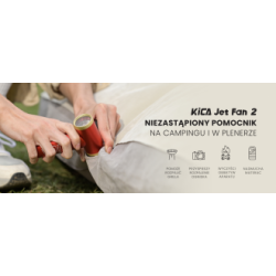 Dmuchawa wielofunkcyjna FeiyuTech KiCA JetFan 2 - czerwona