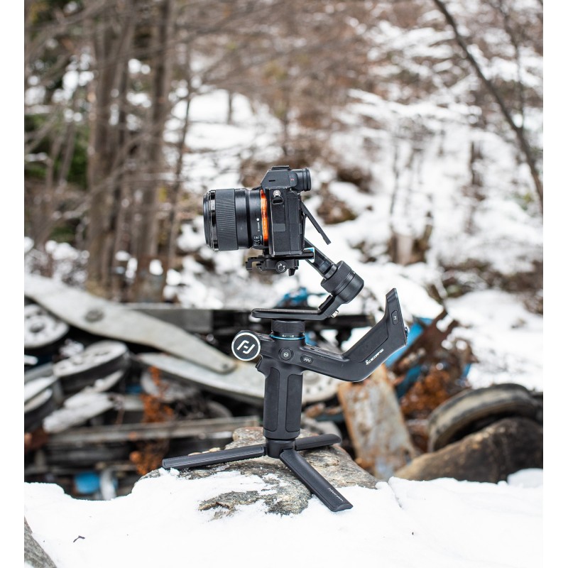 Gimbal ręczny FeiyuTech Scorp F1 mini do smartfonów, kamer sportowych i aparatów bezlusterkowych