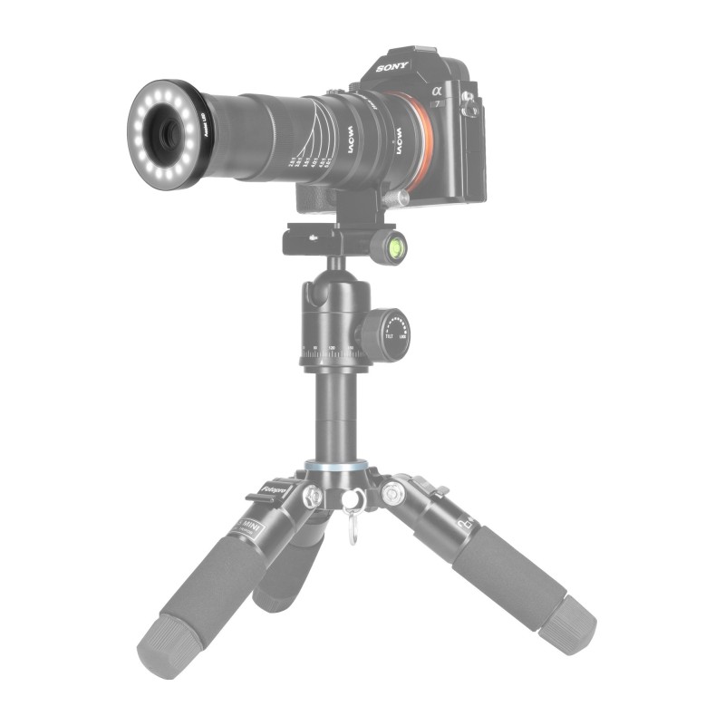 Lampa pierścieniowa LED Venus Optics do obiektywu Laowa 25 mm f/2,8 Ultra Macro