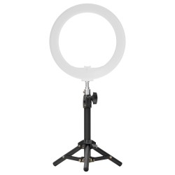 Lampa pierścieniowa LED Newell RL-10A Arctic White + statyw