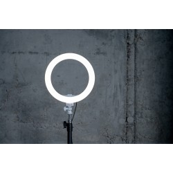 Lampa pierścieniowa LED Newell RL-10A Arctic White + statyw