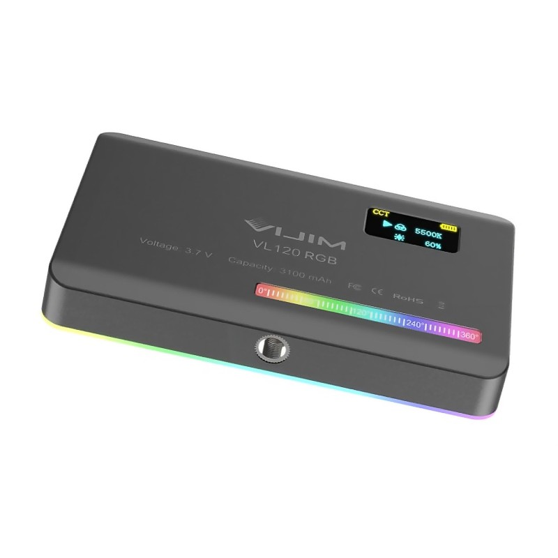 Lampa LED Ulanzi VL120 - RGB, WB (2500 K - 9000 K)