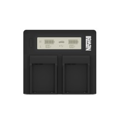 Ładowarka dwukanałowa Newell DC-LCD do akumulatorów serii NP-FP, NP-FH, NP-FV do Sony