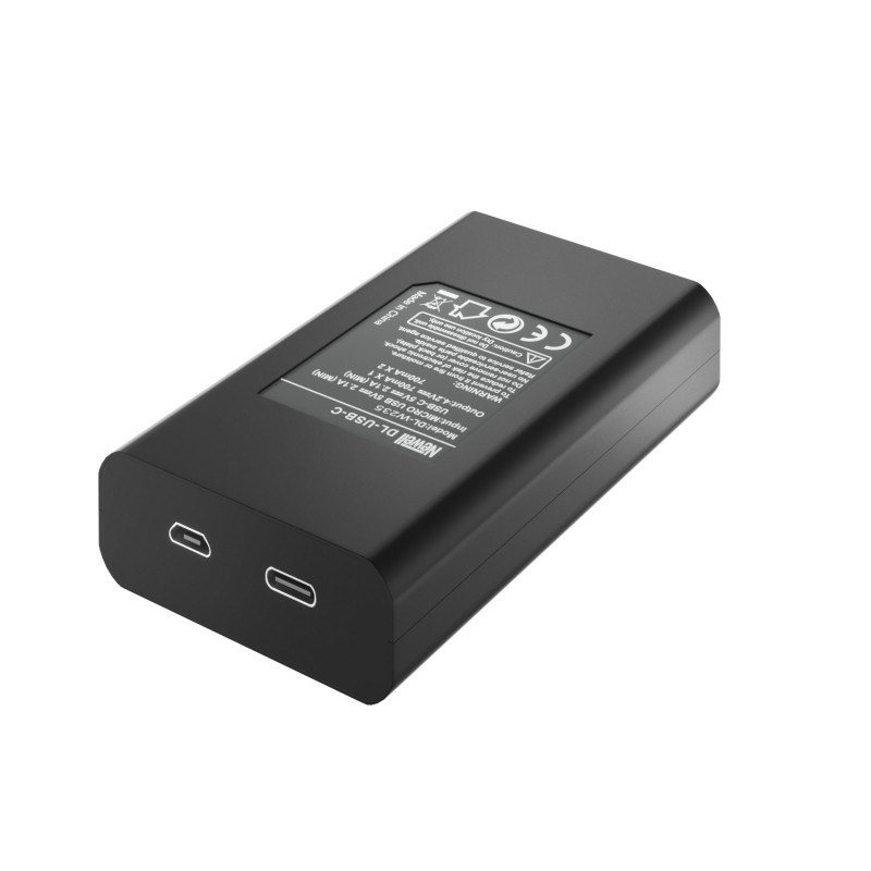 Ładowarka dwukanałowa Newell DL-USB-C do akumulatorów NP-W235 do Fujifilm