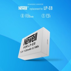 Akumulator Newell zamiennik LP-E8 do Canon
