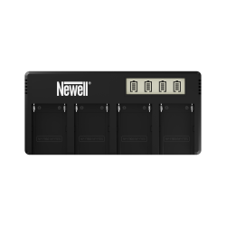 Ładowarka czterokanałowa Newell DF-4CH do akumulatorów NP-F do Sony
