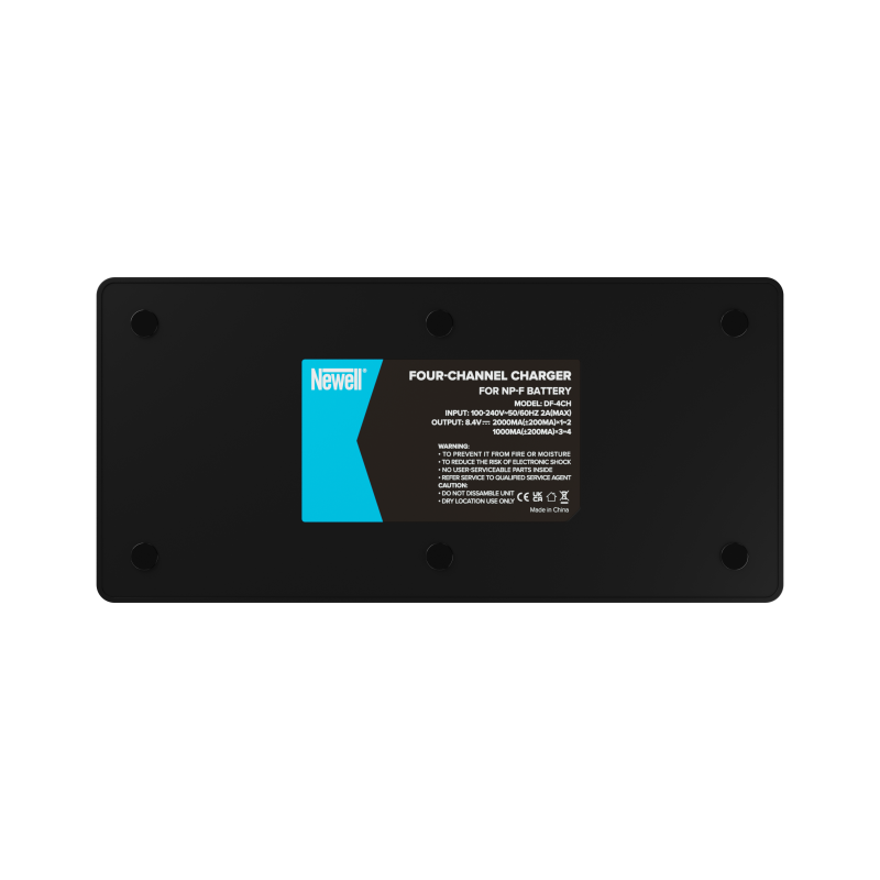 Ładowarka czterokanałowa Newell DF-4CH do akumulatorów NP-F do Sony