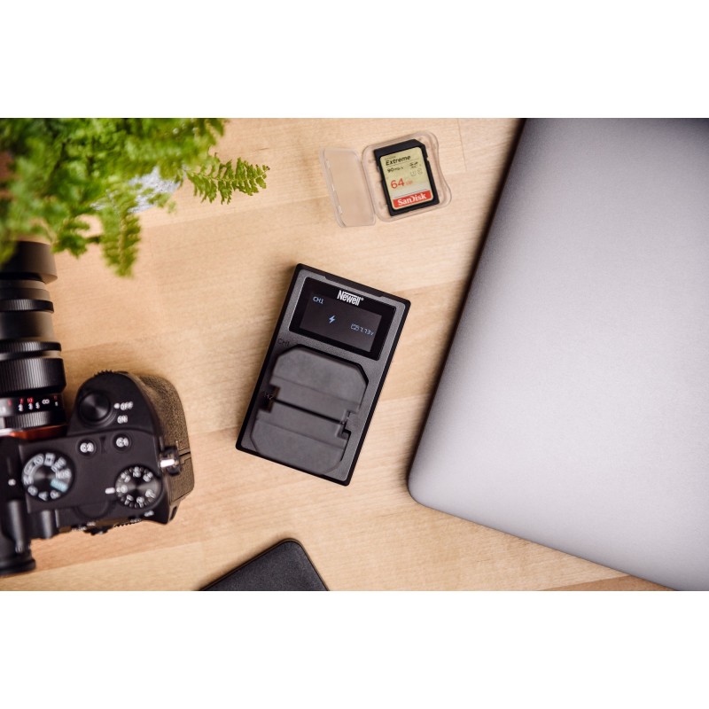 Ładowarka dwukanałowa Newell FDL-USB-C do akumulatorów LP-E17 do Canon