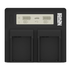 Ładowarka dwukanałowa Newell DC-LCD do akumulatorów VW-VBD29/58/78 do Panasonic