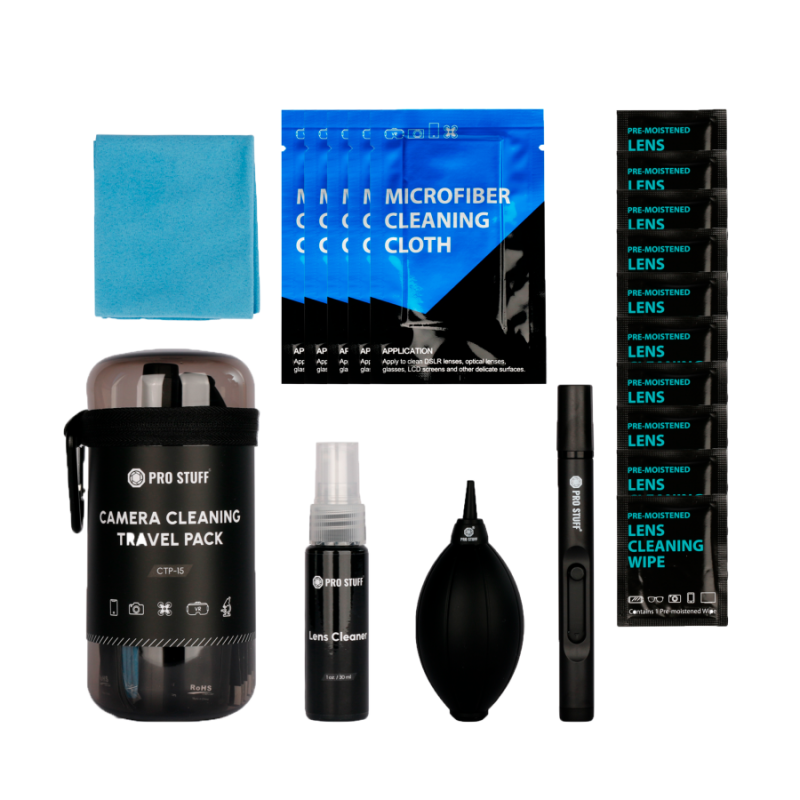 Zestaw czyszczący do aparatów PRO STUFF CTP 15