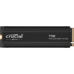 Crucial T700 with heatsink   1TB PCIe Gen5 NVMe M.2 SSD
