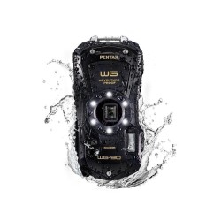 Aparat fotograficzny Pentax WG-90 Czarny z Wysokim Zoomem Optycznym o Odporności na Warunki Ekstremalne