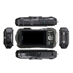 Aparat fotograficzny Pentax WG-90 Czarny z Wysokim Zoomem Optycznym o Odporności na Warunki Ekstremalne