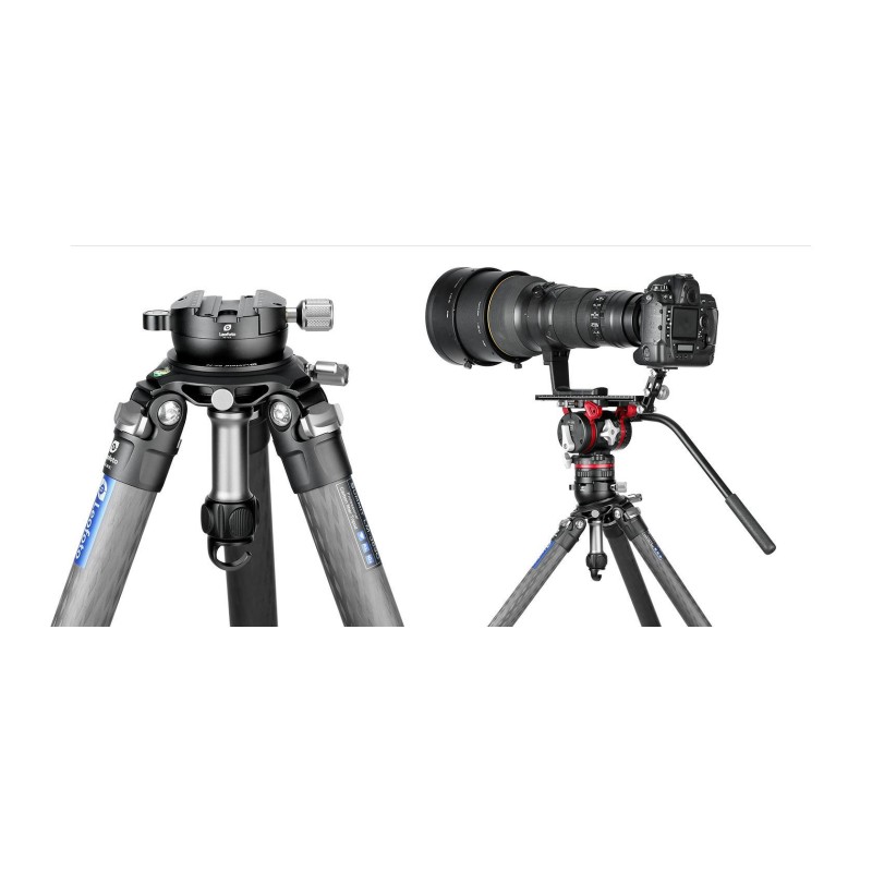 Leofoto uchwyt z zaciskiem 75mm YB-75LK