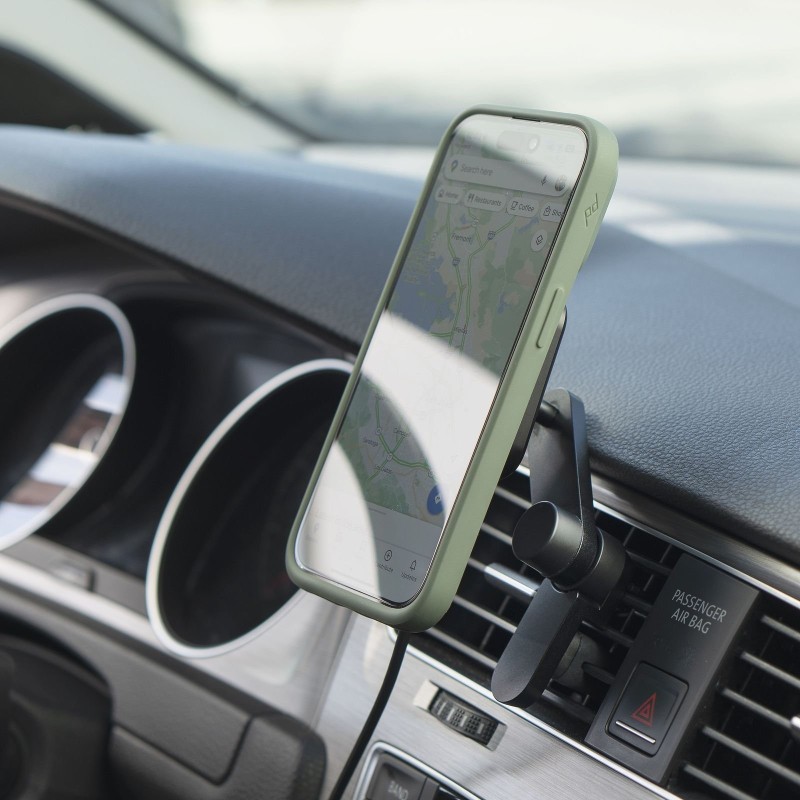 Peak Design Mobile Car Mount Vent Charging - Magnetyczny Uchwyt Samochodowy Do Telefonu Na Kratkę z Bezp. Ładowarką - Czarny