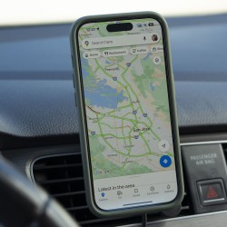 Peak Design Mobile Car Mount Vent Charging - Magnetyczny Uchwyt Samochodowy Do Telefonu Na Kratkę z Bezp. Ładowarką - Czarny