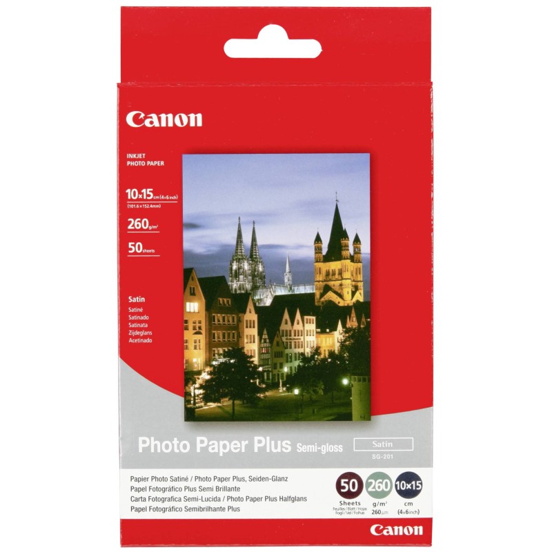 Canon SG-201 10x15 cm 4x6 50 kartek, 260 g