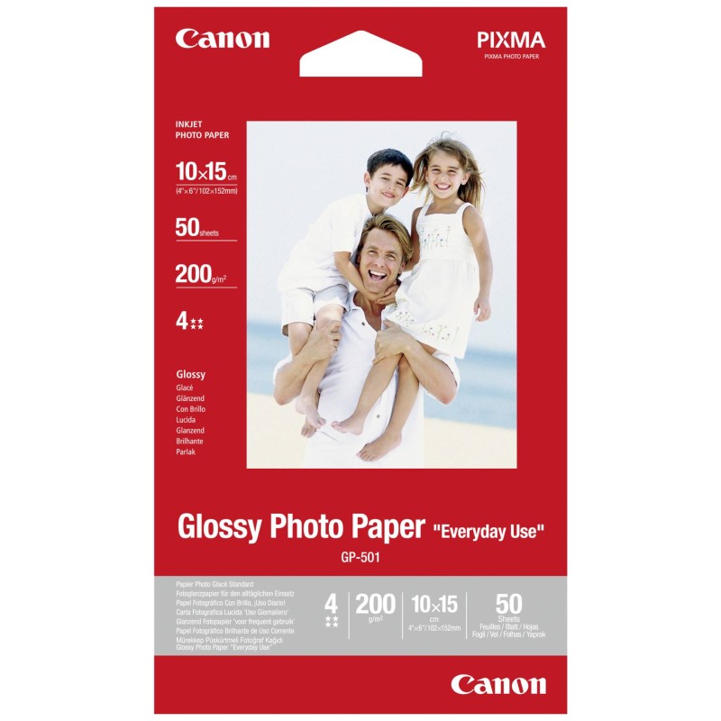 Canon GP-501 10x15, glossy 200 g, 50 kartek