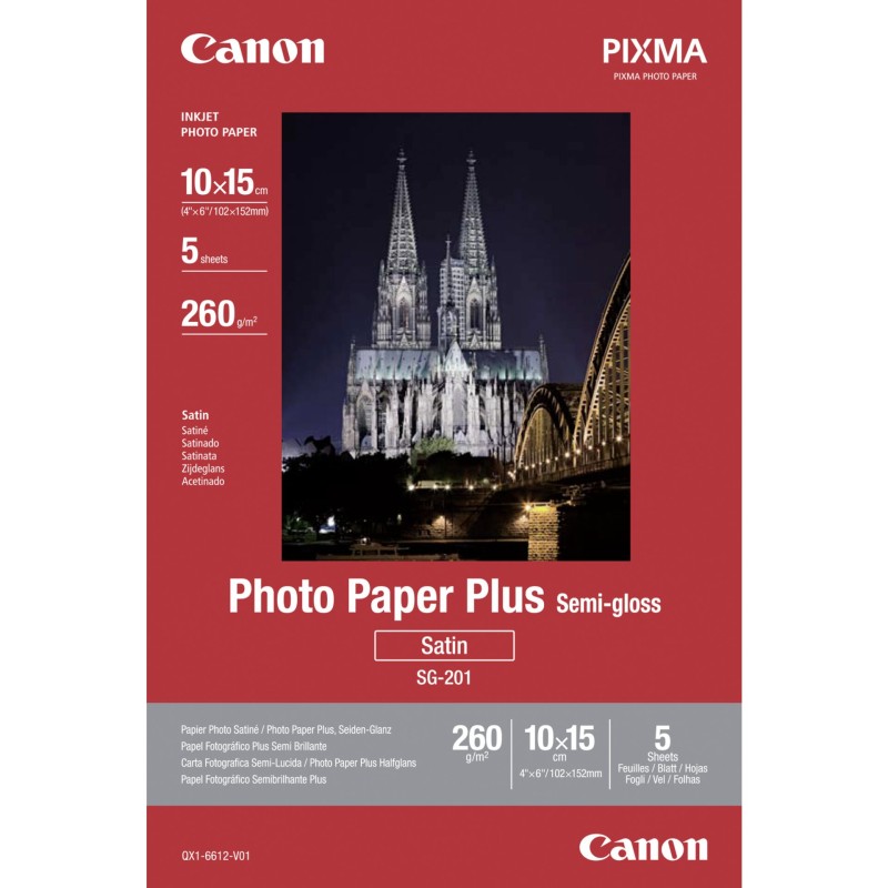 Canon SG-201 10x15 cm 4x6 5 kartek, 260 g