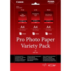Canon PVP-201 Pro Photo Paper Variety Pack A 4 3x5 kartek