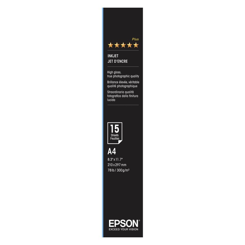Epson Ultra Glossy Photo Paper A 4, 15 kartek, 300 g S 041927