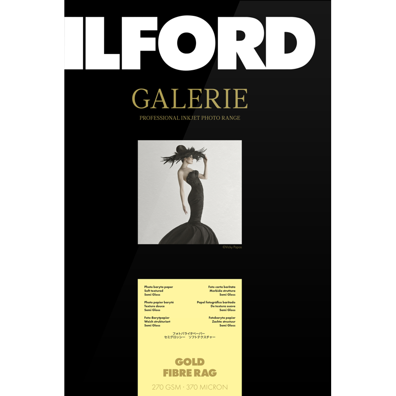 Ilford Galerie Gold Fibre Rag 270G A4 50 Sheet