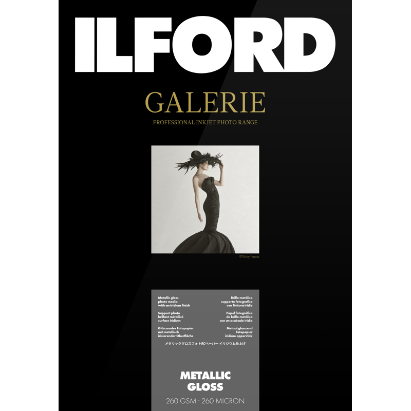 ILFORD Galerie Metallic Gloss 260g 13x18cm 100 Sheets