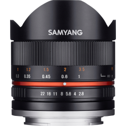 Samyang 8mm f/2.8 UMC Fish-Eye II Sony E (Black)