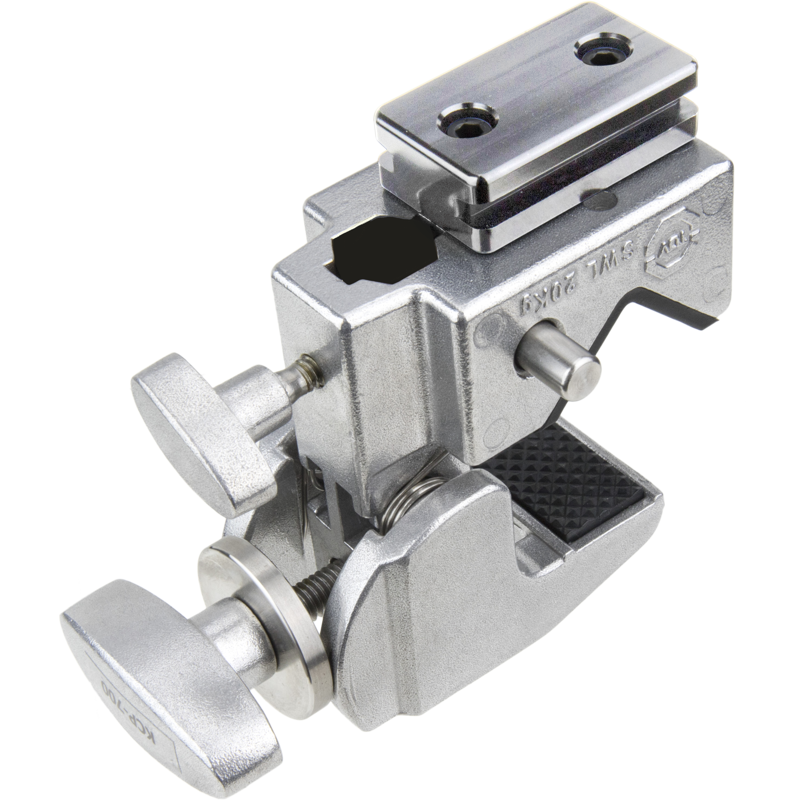 Kupo KCP-738 Super Convi Clamp with Arri PSU Rail Mount