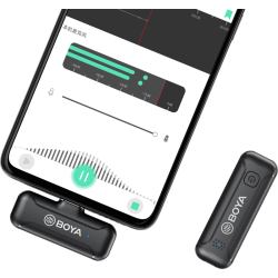 Boya BY-WM3T2-U1 - 2.4G Mini Wireless Microphone - for USB Type-C devices 1+1