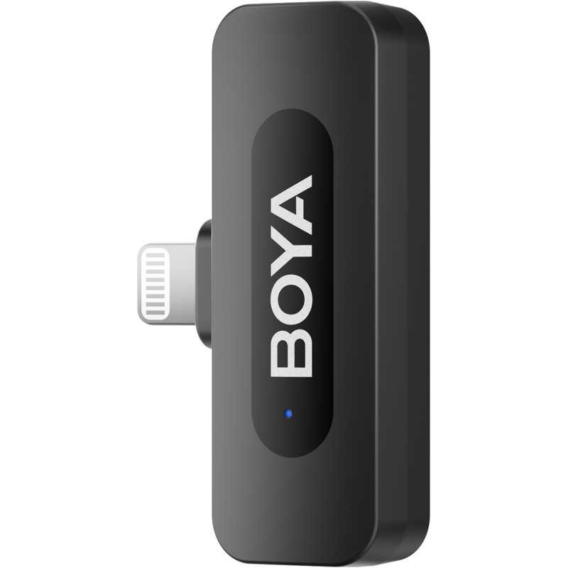 Boya BY-V1 V2.0 Ultra compact 2.4GHz wireless mic for lightning devices -1TX+1RX