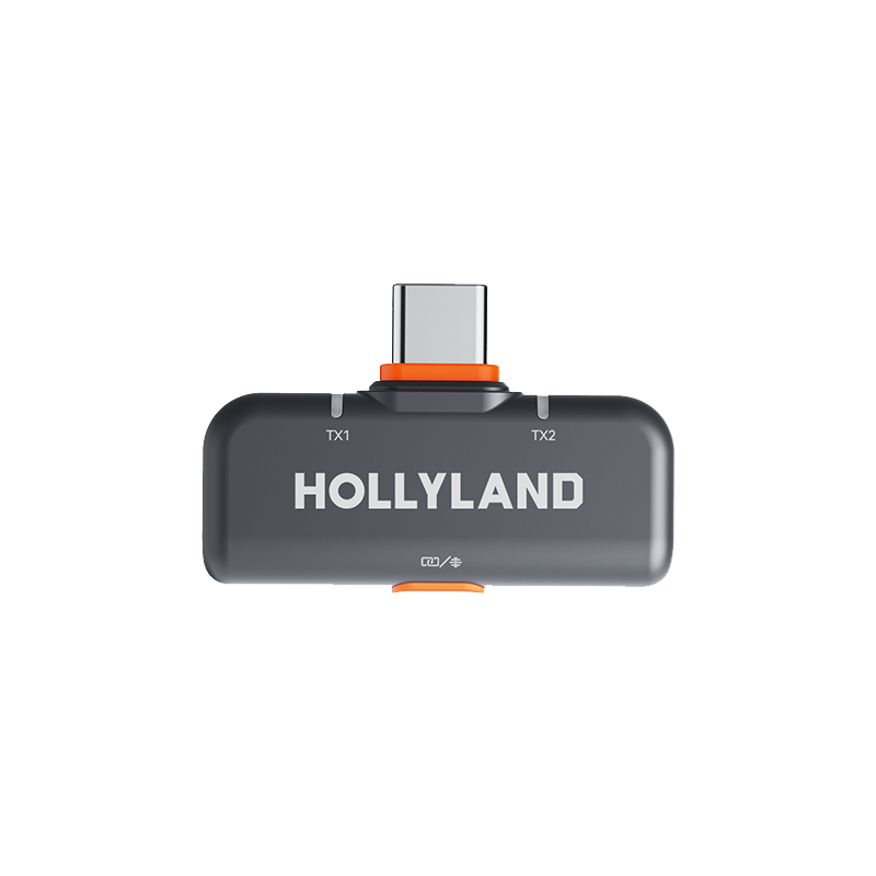 Hollyland LARK M2S USB-C Receiver (Space Gray) Fit for Lark M2S