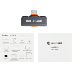 Hollyland LARK M2S USB-C Receiver (Space Gray) Fit for Lark M2S