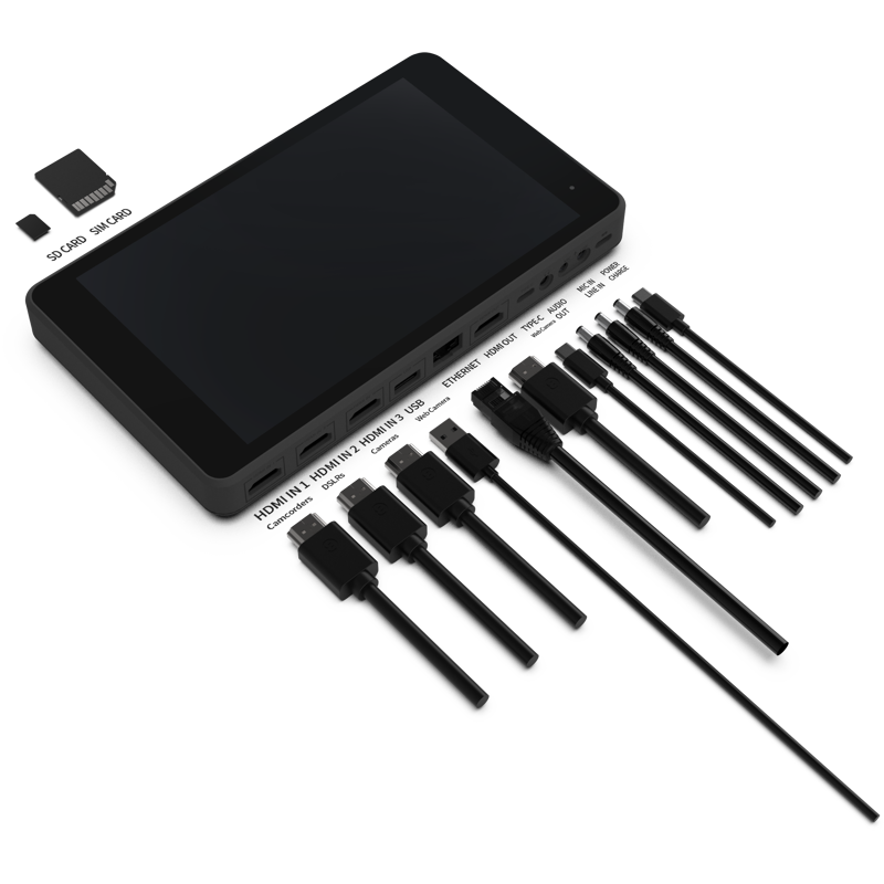 YoloLiv YoloBox Pro Portable Multicam Live Streaming Studio