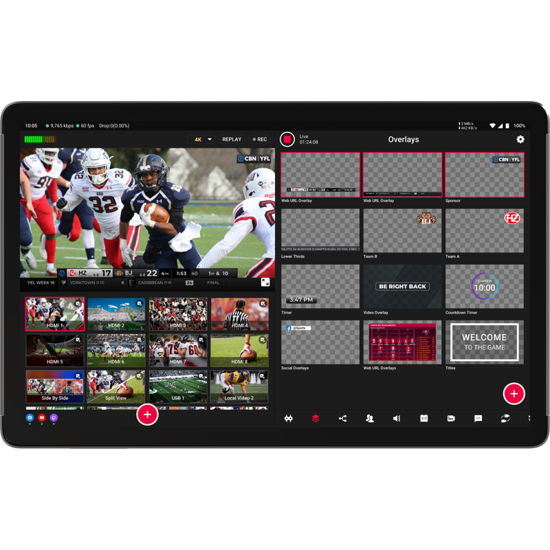 YoloLiv YoloBox Extreme - All-in-One Multi-Camera Live Streaming and Switching System