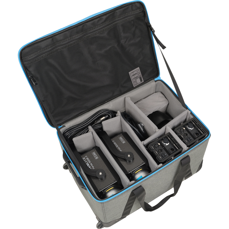 NANLITE Forza 500B II 2 Kit LED Spot Light with Trolley Case