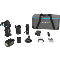 NANLITE Forza 60B II LED Bi-color Spot Light with 19°&36° Projection Attachment